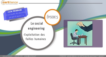 webinar vidéo audit social engineering