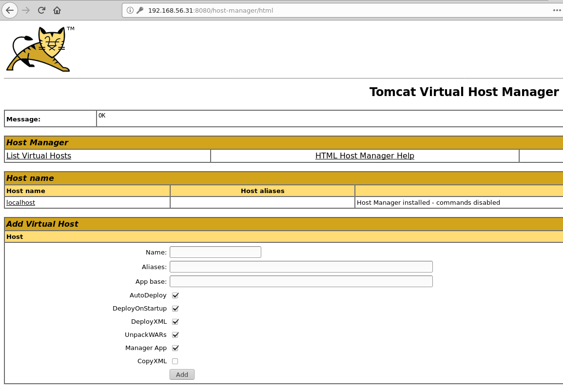 Tomcat Exploit Variant Host Manager Certilience