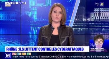 interview par BFM Lyon sur les cyberattaques et témoignage Certilience