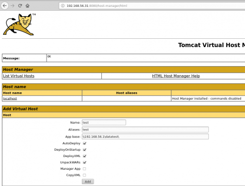 exploitation d'un tomcat par host manager detection