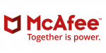 logo McAfee - antivirus avancé pare-feux sécurité
