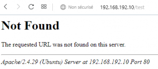 message d'eereur page not found, avec fuite d'informations ubuntu server et apache